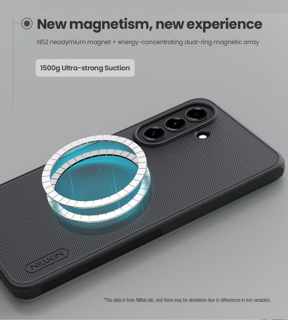 Kryt zadní magnetický Nillkin Super Frosted PRO pro Samsung Galaxy A57 černý - náhled 3