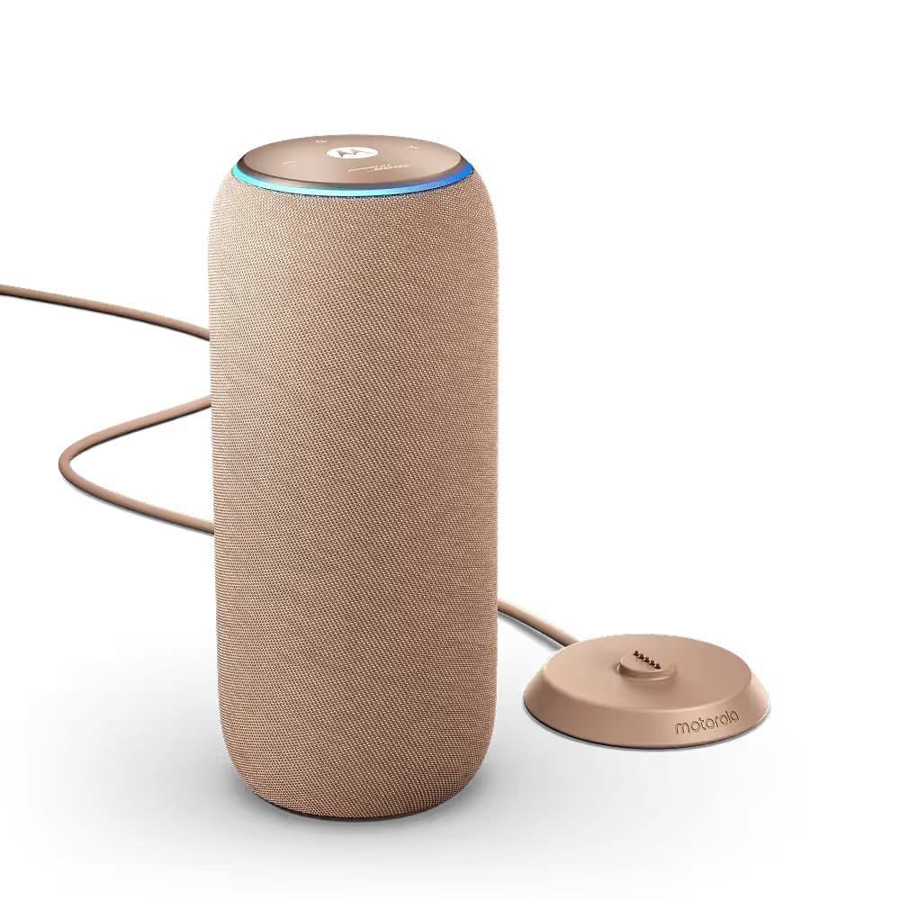 Reproduktor Bluetooth Motorola Moto Sound Flow (Sound by BOSE) 30W teple šedohnědý - náhled 3