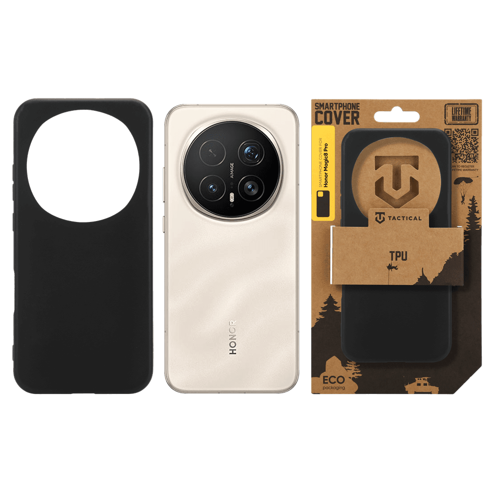 Kryt TPU Tactical pro Honor Magic8 Pro černý - náhled 3