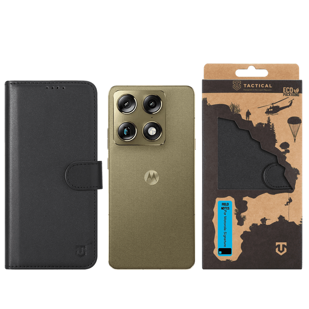 Pouzdro Tactical Field Notes pro Motorola Signature černé - náhled 3