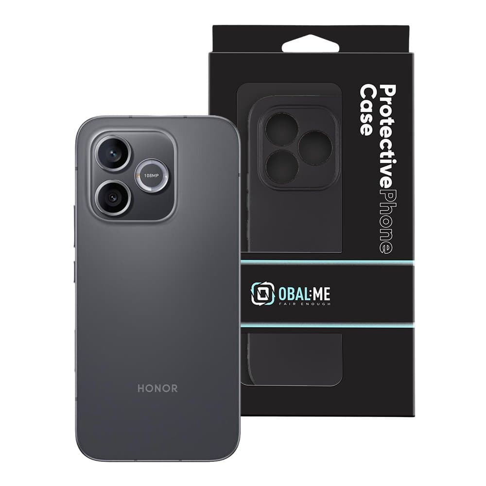 Kryt OBAL:ME Matte TPU pro Honor 600 Lite černý - náhled 3