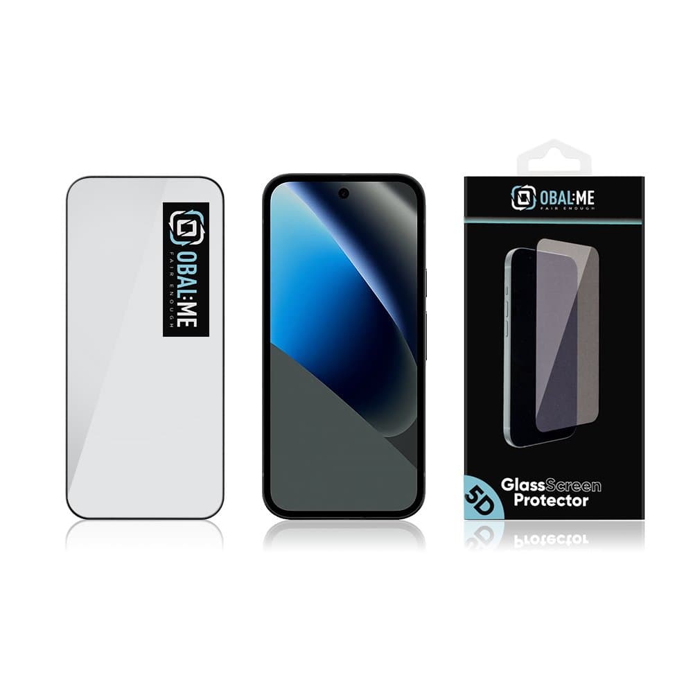 Tvrzené sklo OBAL:ME 5D pro Google Pixel 10a černé - náhled 3
