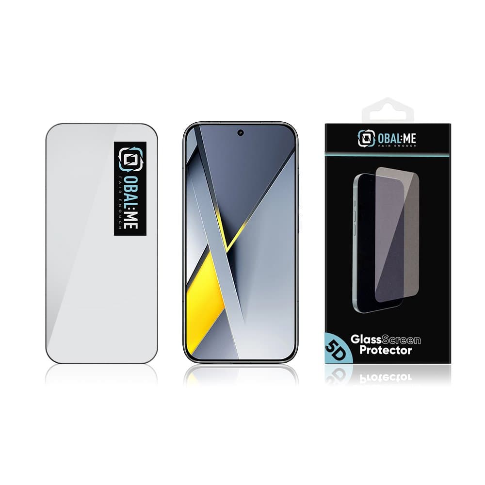 Tvrzené sklo OBAL:ME 5D pro Xiaomi Poco F8 Pro černé - náhled 3