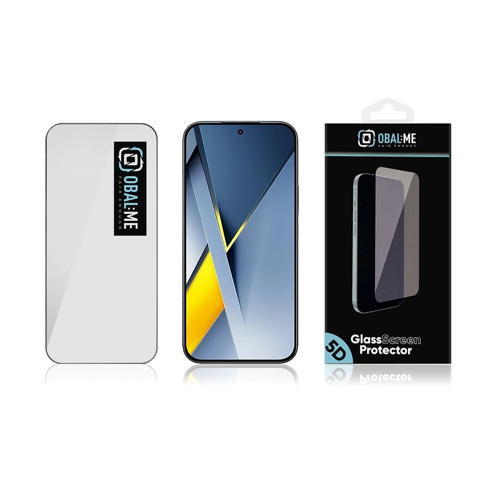 Tvrzené sklo OBAL:ME 5D pro Xiaomi Poco F8 Ultra černé - náhled 3