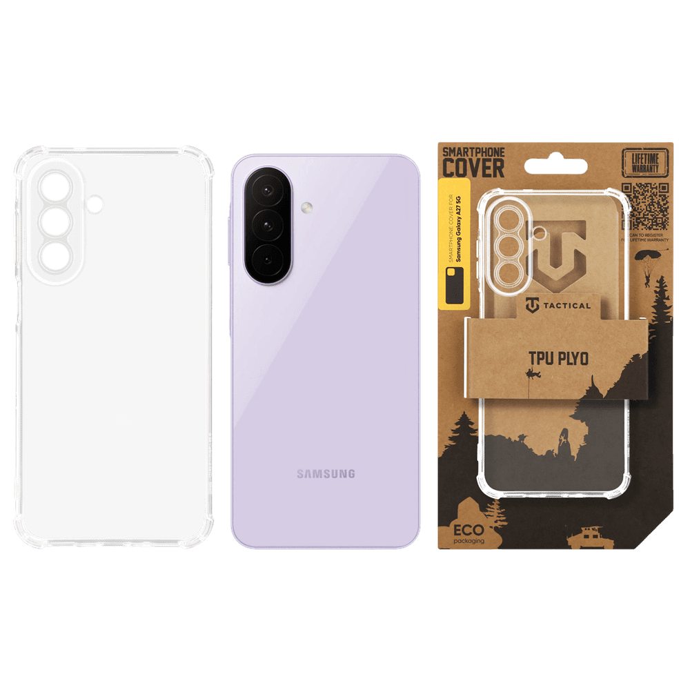 Kryt Tactical TPU Plyo pro Samsung Galaxy A27 5G transparentní - náhled 3
