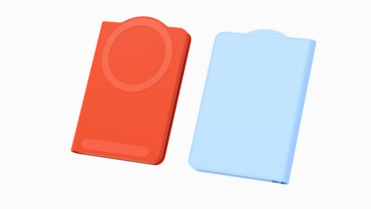 Pouzdro magnetické Samsung Card Wallet ledově modré - náhled 3