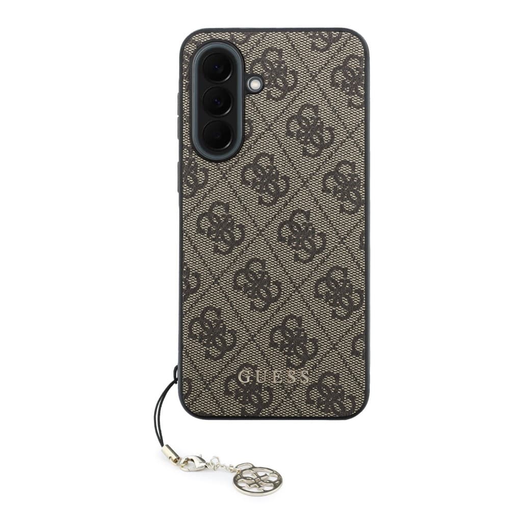 Kryt Guess 4G Charm pro Samsung Galaxy A37 hnědý - náhled 3