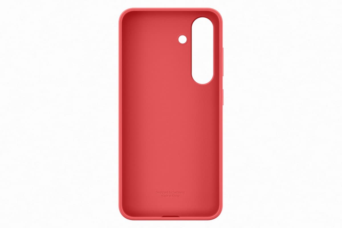 Silikonový kryt EF-PS931CRE Samsung pro Galaxy S25 červený - náhled 3
