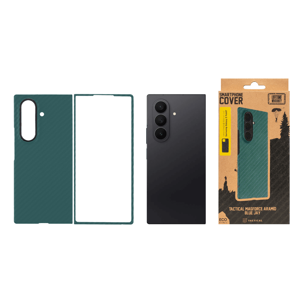 Kryt Tactical MagForce Aramid pro Samsung Galaxy Z Fold 7 modrý - náhled 3