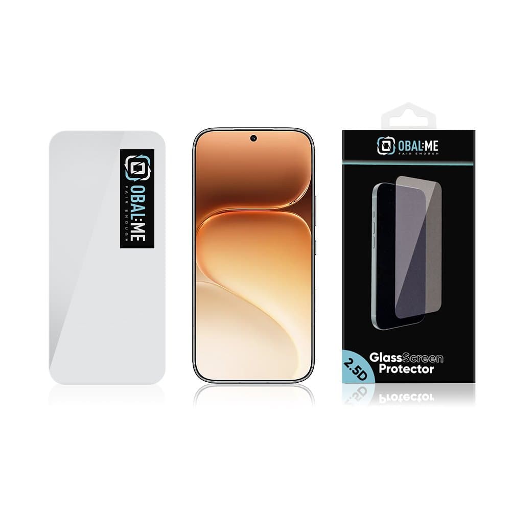 Tvrzené sklo OBAL:ME 2.5D pro Honor 600 čiré - náhled 3