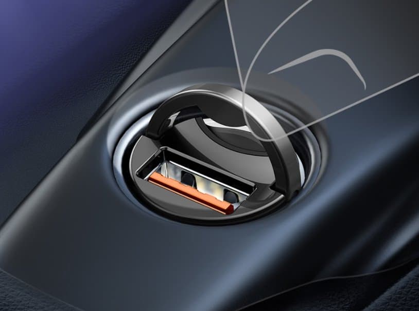 Baseus VCHX-B0G Tiny Star Quick Charge Nabíječka do Auta USB-C 30W Gray - náhled 3
