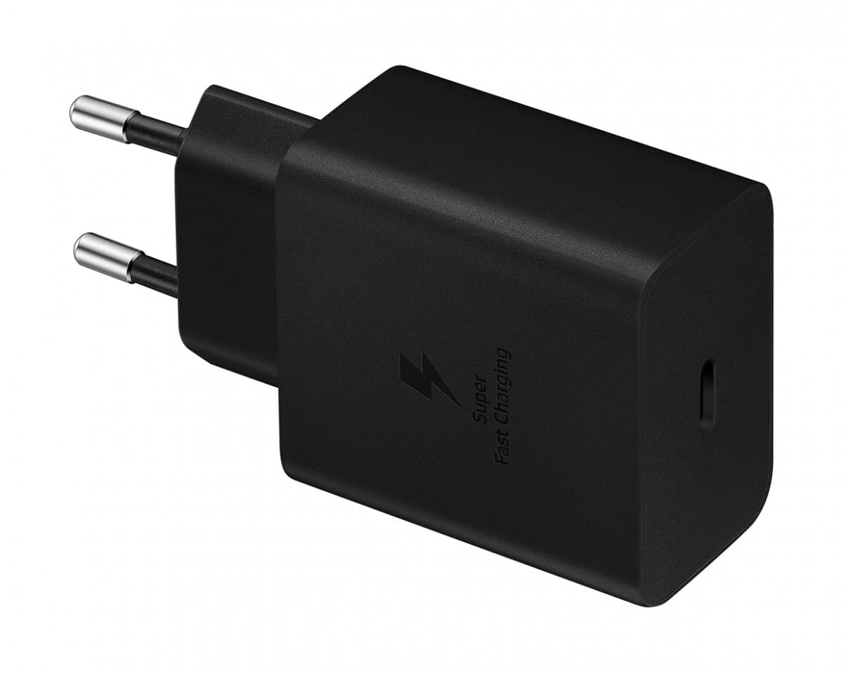 EP-T4510XBE Samsung Super Fast Charging 45W USB-C Cestovní nabíječka Black + USB-C Datový Kabel - náhled 3
