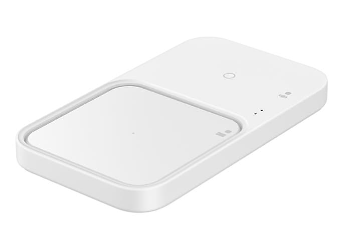 Originální bezdrátová nabíječka EP-P5400BWE Samsung DUO White - náhled 3