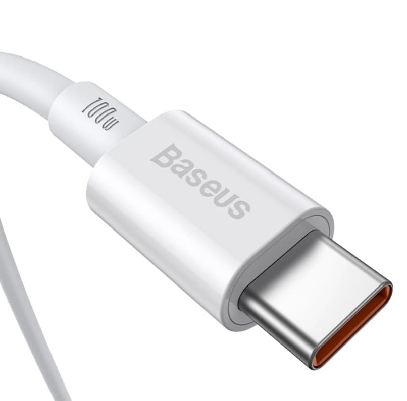 Baseus CATYS-C02 Superior Fast Charging Datový Kabel USB-C - USB-C 100W 2m White - náhled 3