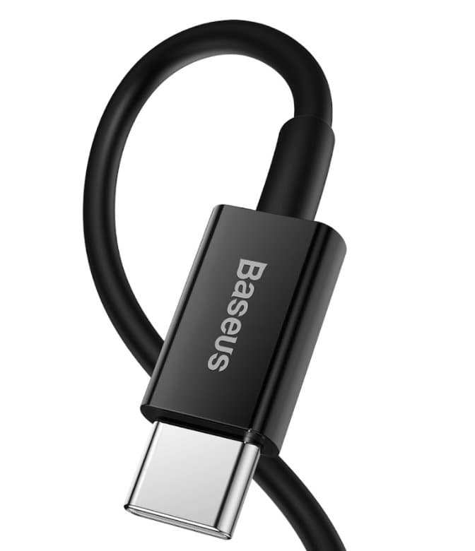 Baseus CATLYS-A01 Superior Fast Charging Datový Kabel USB-C to Lightning  20W 1m Black - náhled 3