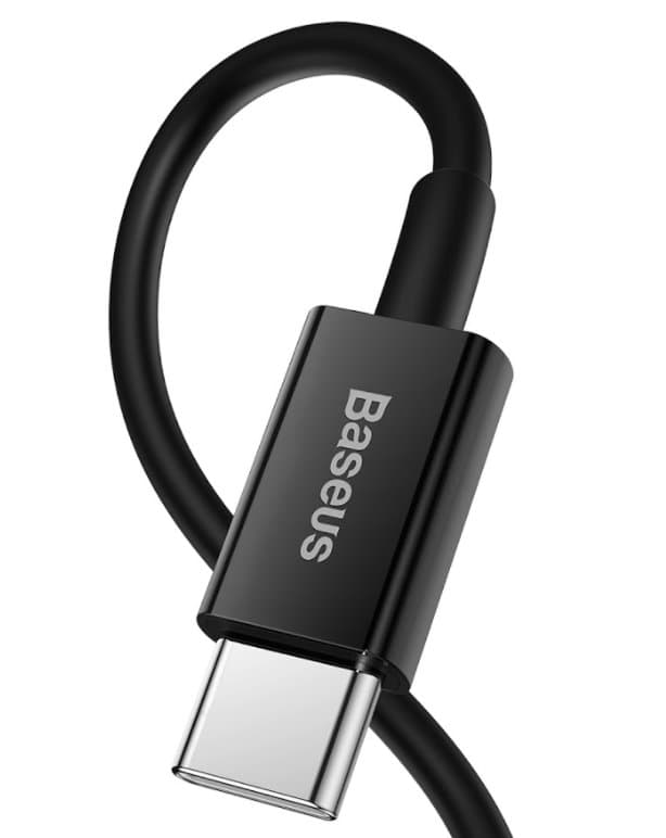 Baseus CATLYS-C01 Superior Fast Charging Datový Kabel USB-C to Lightning 20W 2m Black - náhled 3