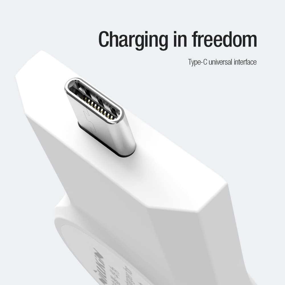 Nabíječka pro chytré hodinky Nillkin Power Charger pro Garmin bílá - náhled 3