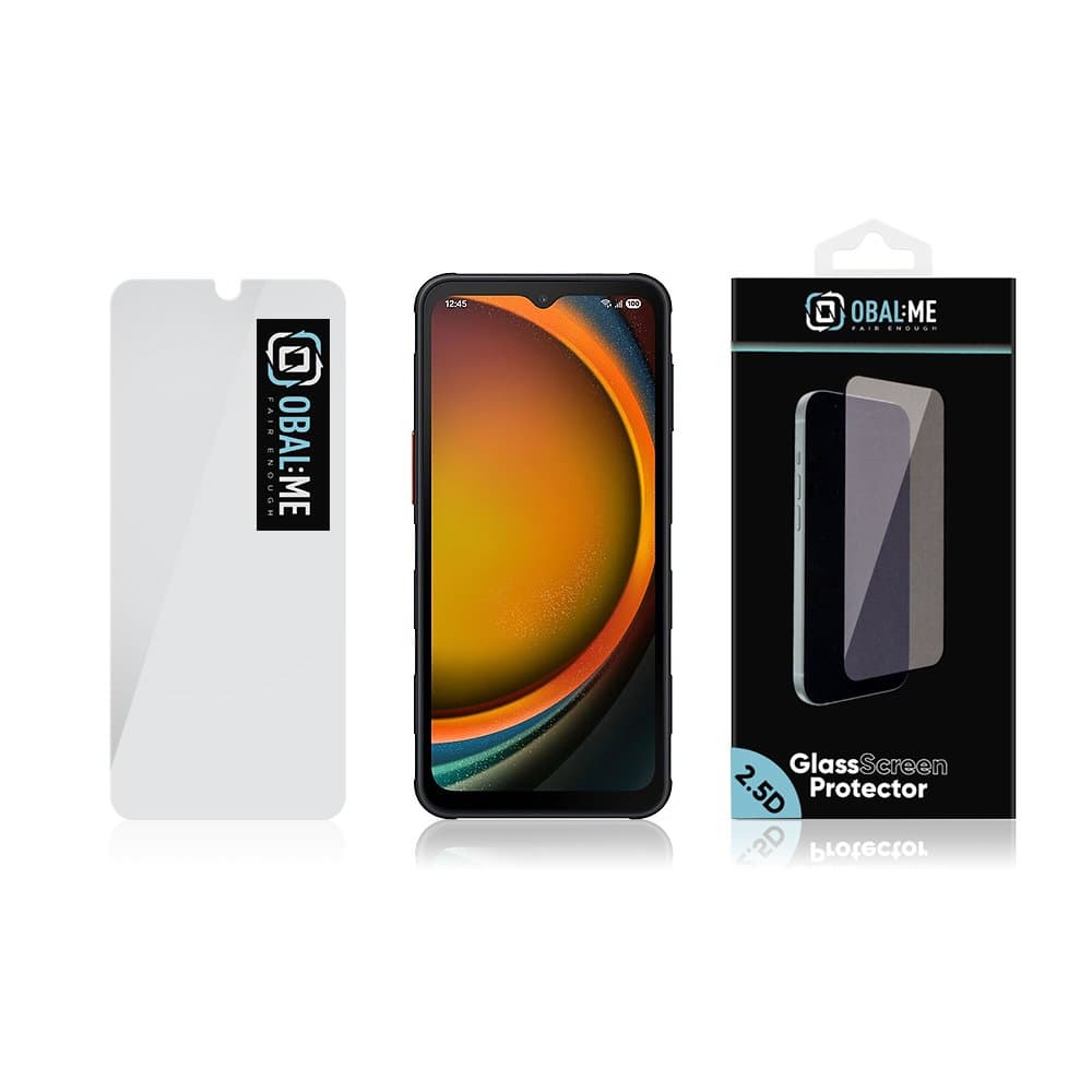 Tvrzené sklo OBAL:ME 2.5D pro Samsung Galaxy Xcover7 Pro Clear - náhled 3