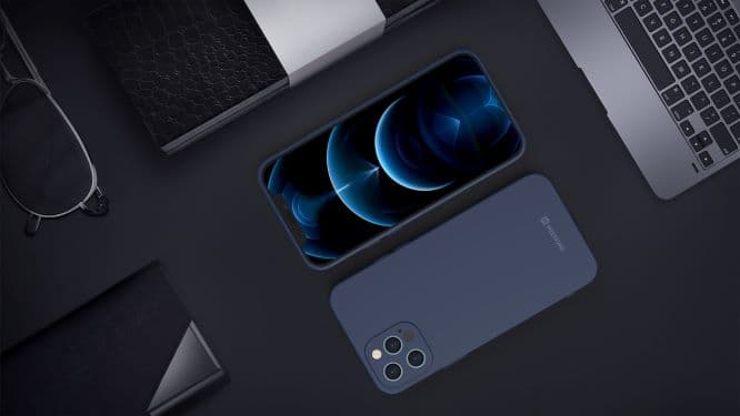 Pouzdro swissten soft joy huawei p40 lite tmavě modré - náhled 3