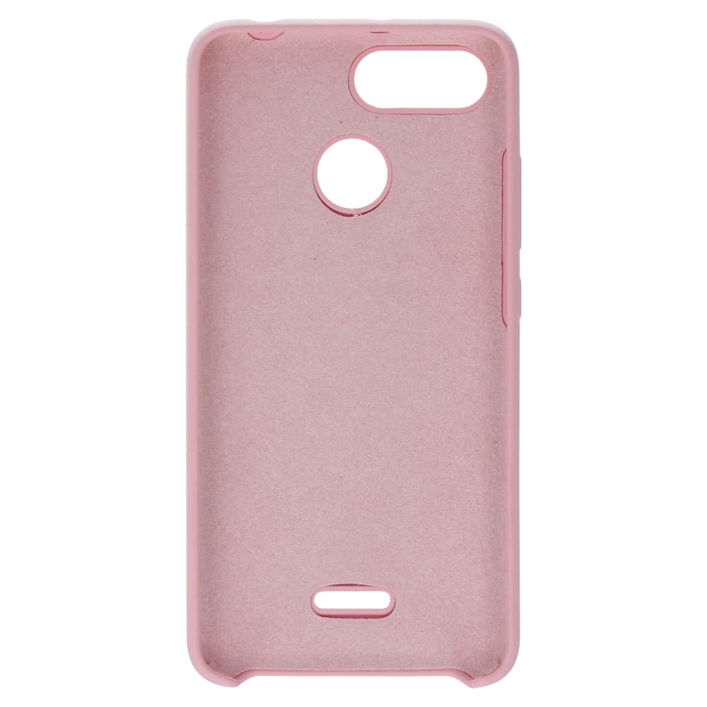 Silikonové pouzdro swissten liquid xiaomi redmi 6 růžové - náhled 3