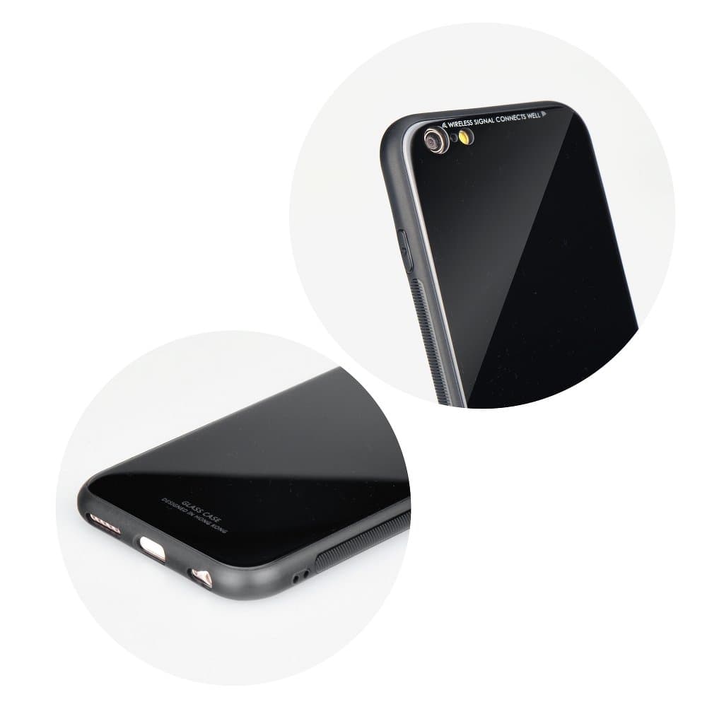 Pouzdro glass xiaomi redmi 8a černé - náhled 3