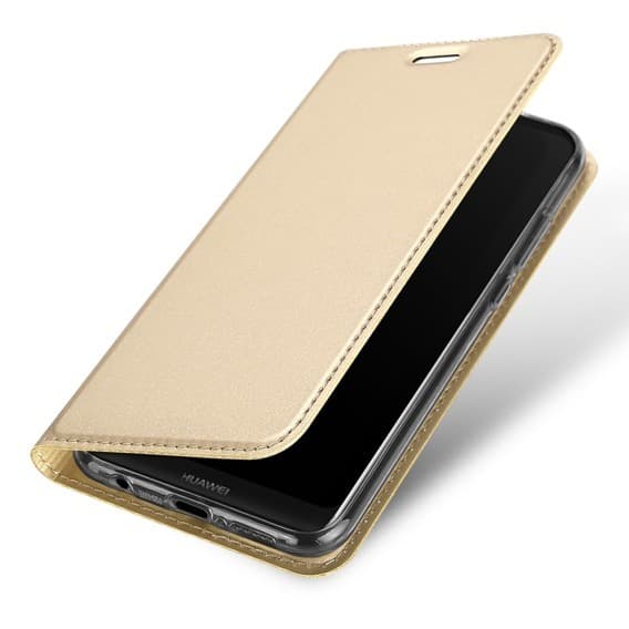 Knížkové pouzdro Dux Ducis Skin pro Huawei Mate 20 lite zlaté - náhled 3