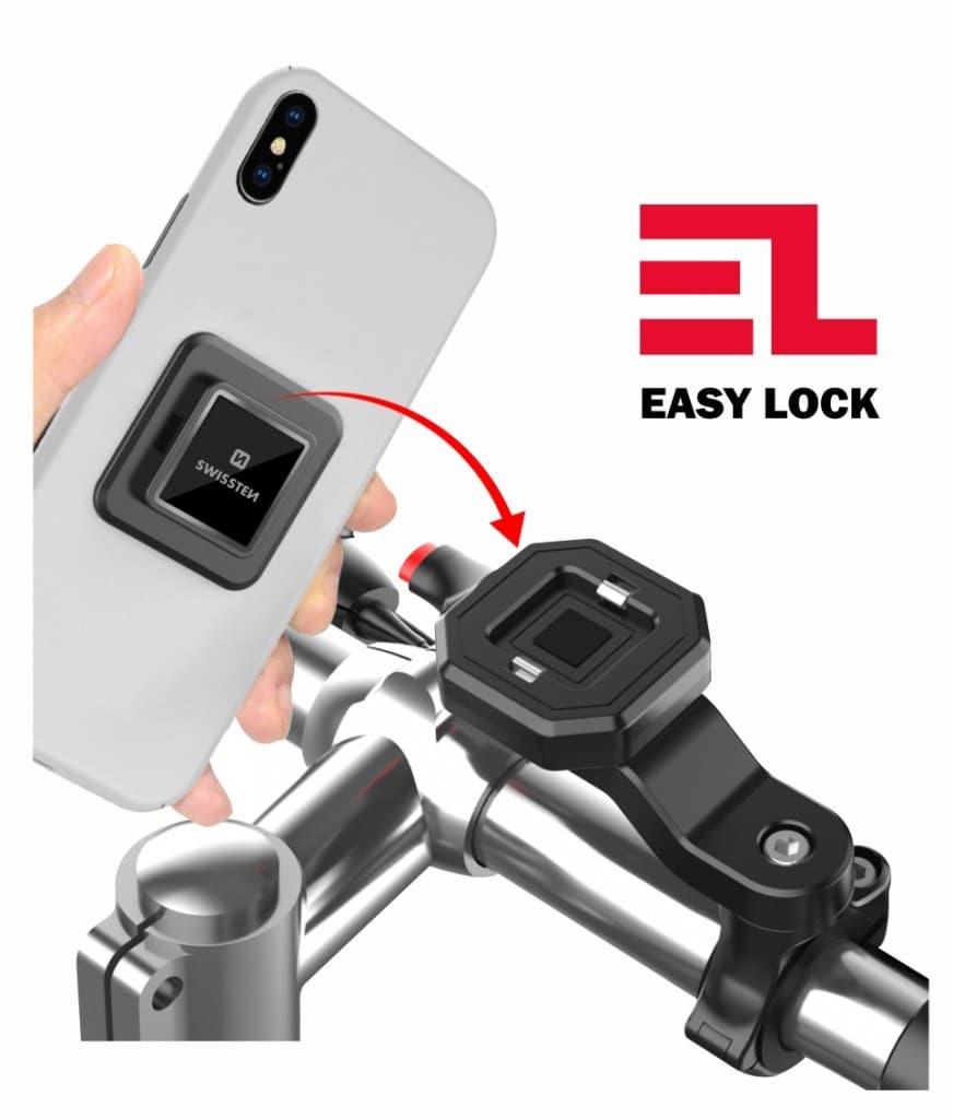 Držák na kolo Swissten easy lock černý - náhled 3
