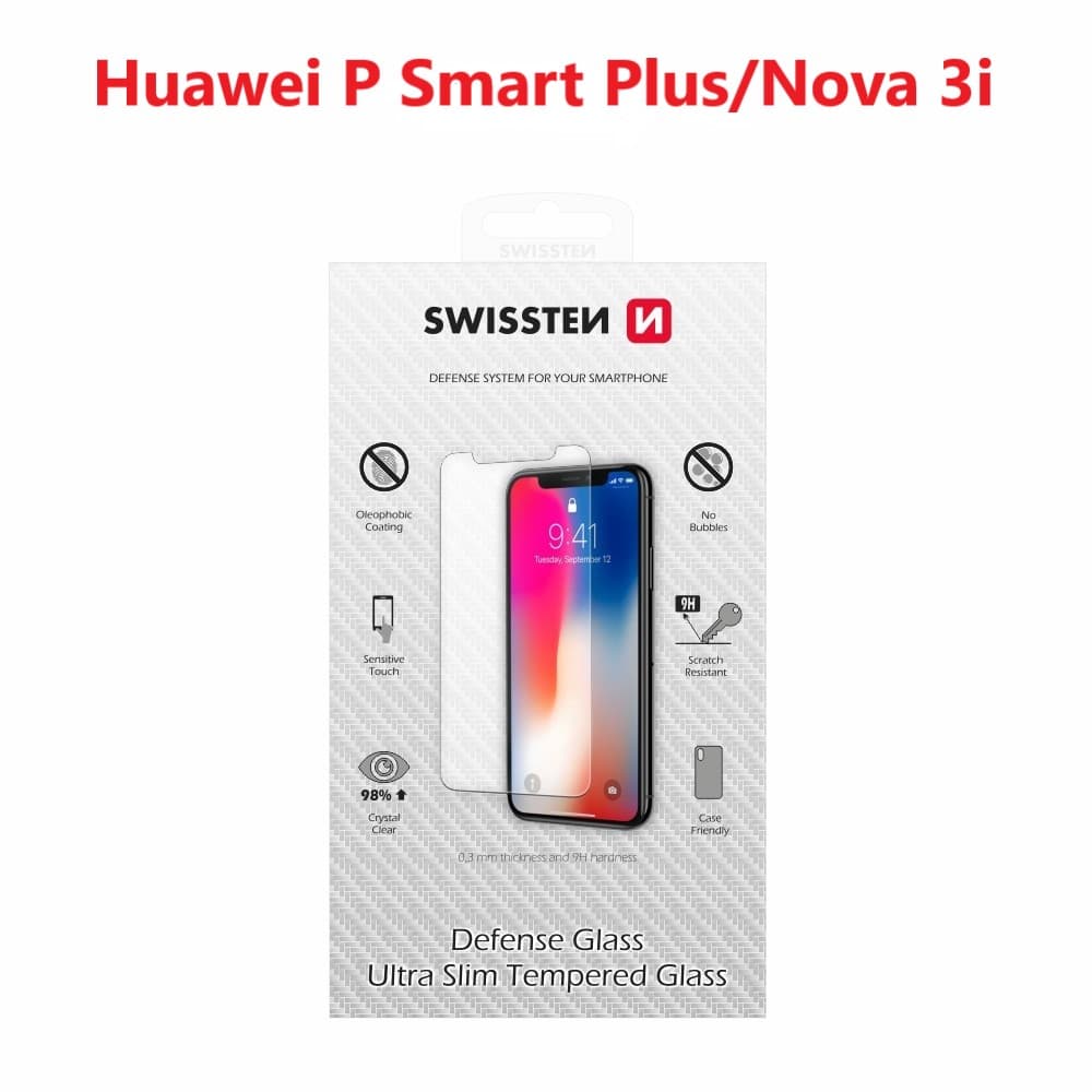 Tvrzené sklo Swissten huawei p smart plus/nova 3i - náhled 3