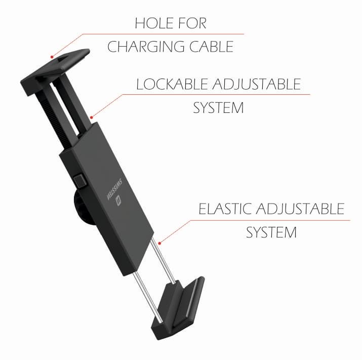 Držák do auta na tablet swissten s-grip t1-cd1 - náhled 3