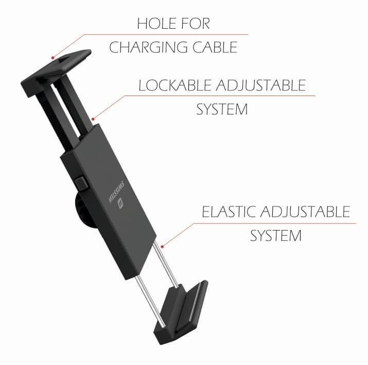 Držák do auta na tablet swissten s-grip t1-hk - náhled 3