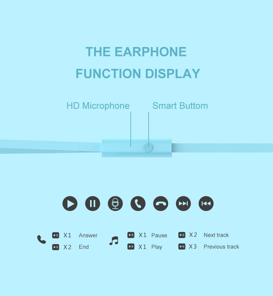 Sluchátka swissten earbuds rainbow ys-d2 bílá - náhled 3