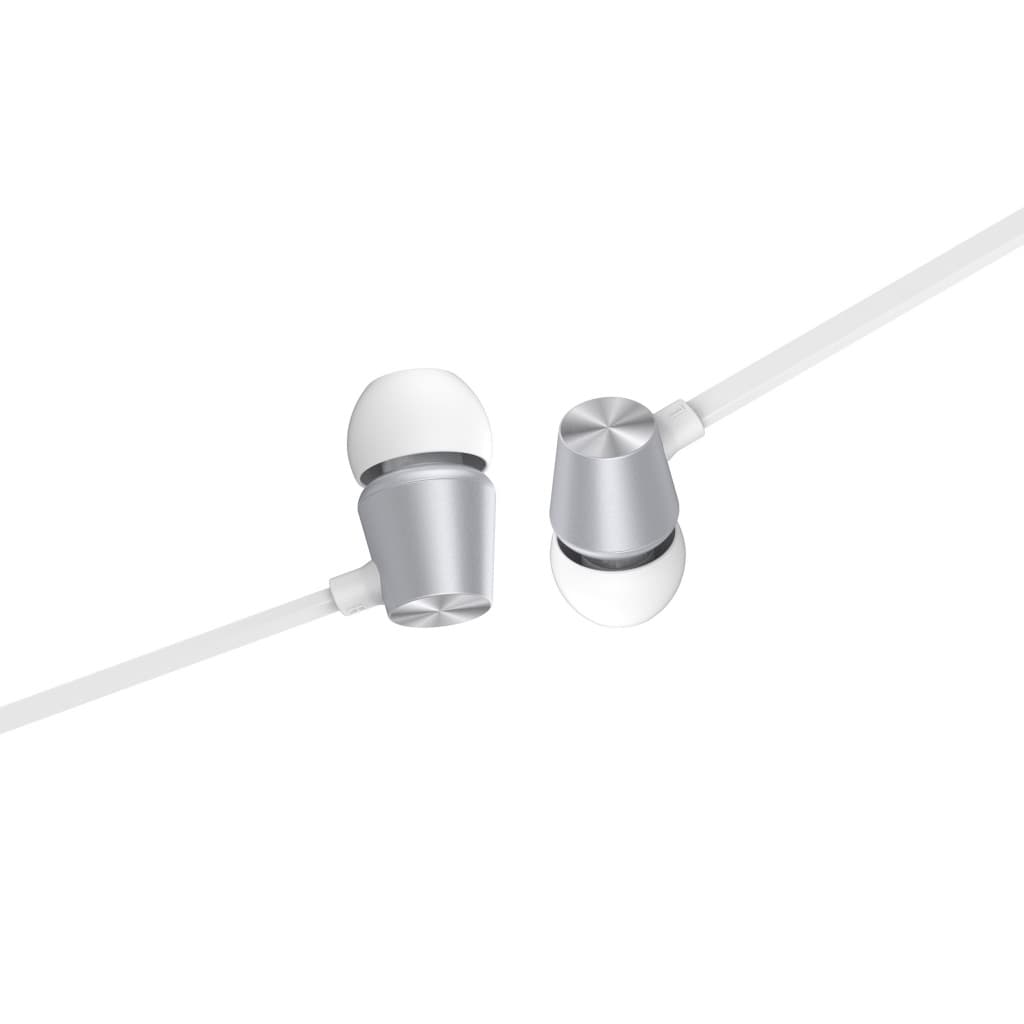 Sluchátka swissten earbuds dynamic ys500 stříbrno/bílá - náhled 3