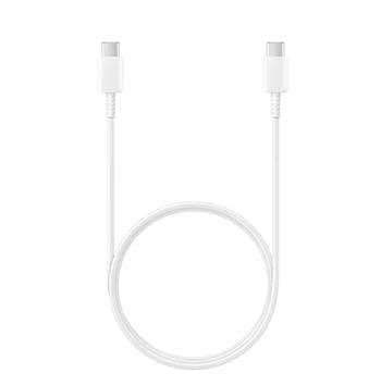 EP-T1510EWE + EP-DA705BWE Samsung Type C/Type-C Datový Kabel White (OOB Bulk) - náhled 3