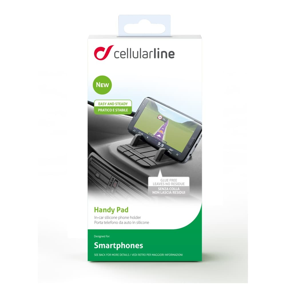 Univerzální silikonový držák do auta Cellularline HANDY PAD - náhled 3