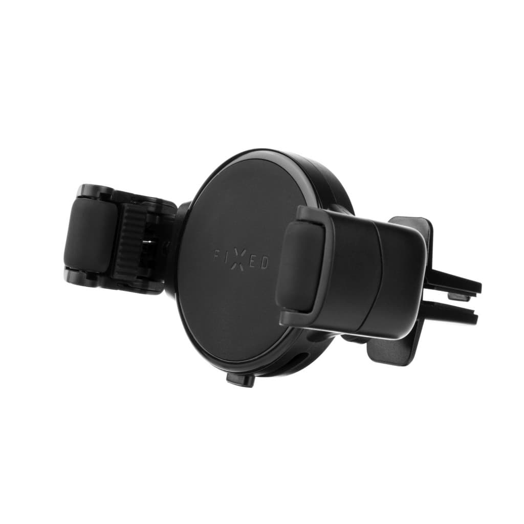 Univerzální držák FIXED Roll 2  Vent s uchycením do mřížky ventilace, černý - náhled 3