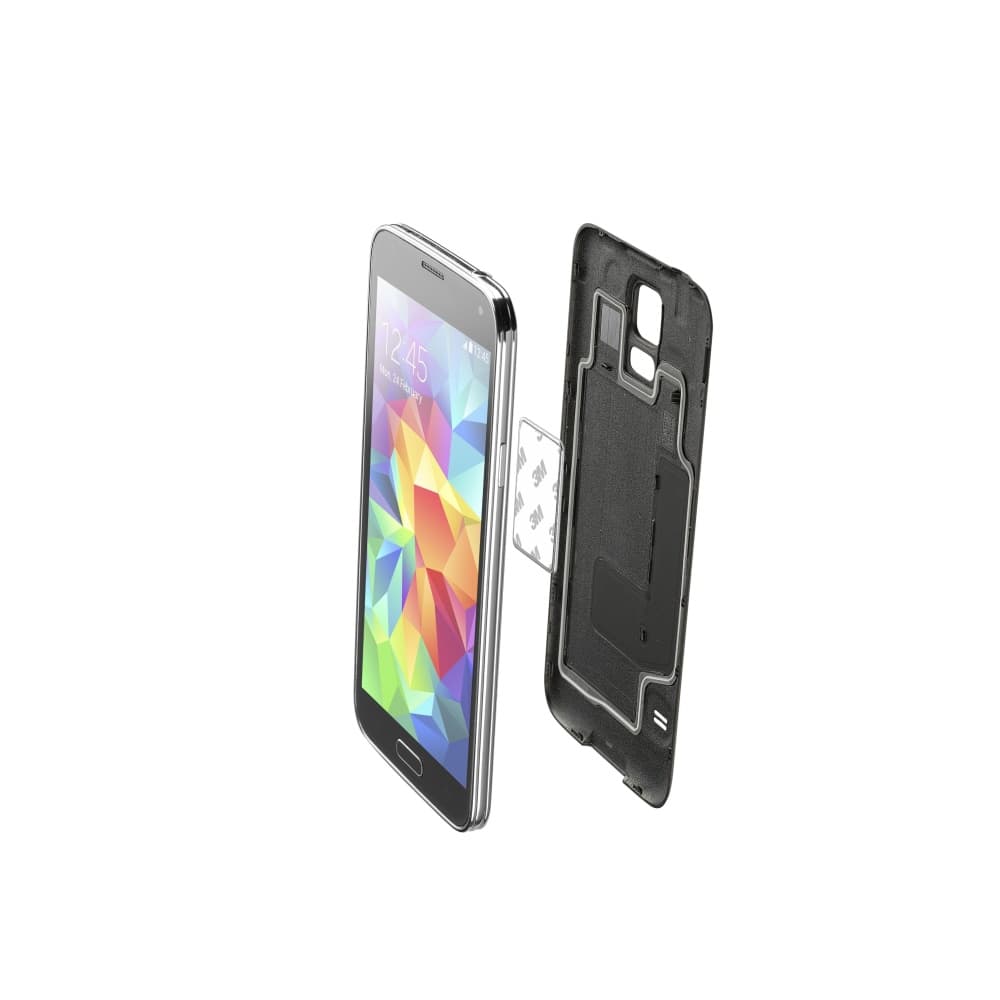 Magnetický nalepovací držák Cellularline MAG4 HANDY FORCE, černý - náhled 3