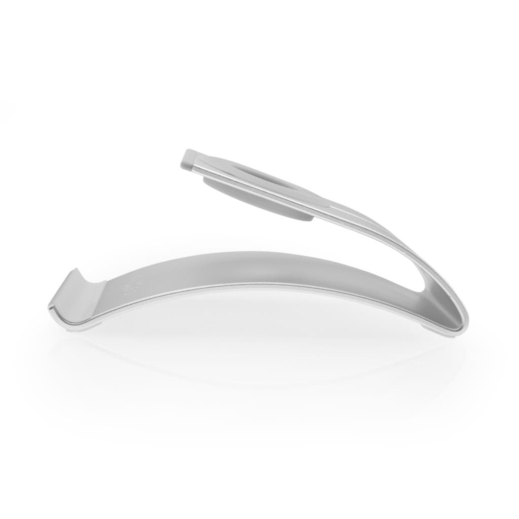 Hliníkový stojánek FIXED Frame Watch na stůl pro mobilní telefony, tablety a hodinky Apple Watch, stříbrný - náhled 3