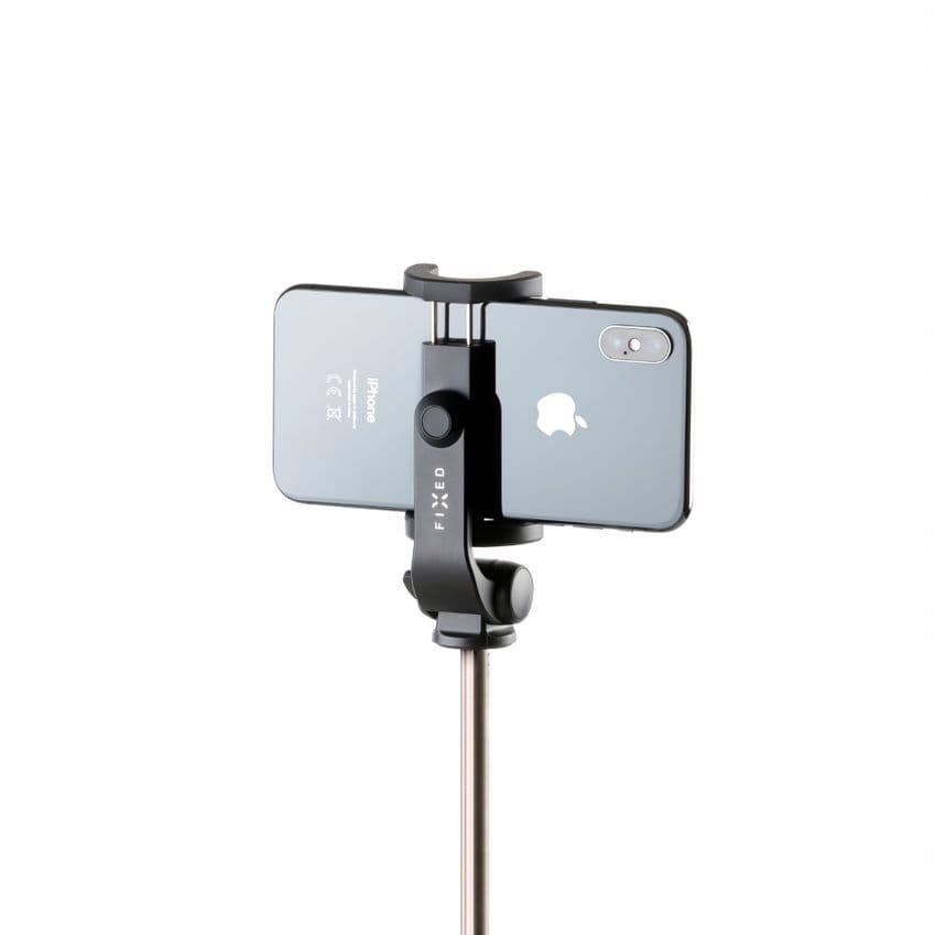 Selfie stick s tripodem FIXED Snap Lite a bezdrátovou spouští, černý - náhled 3