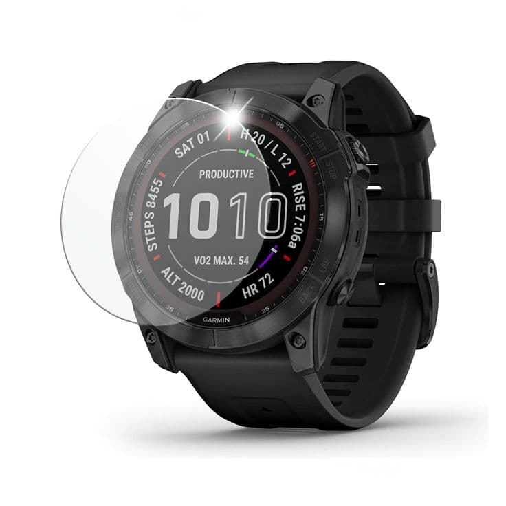 Ochranné tvrzené sklo FIXED pro smartwatch Garmin Fenix 7X, 2ks v balení, čiré - náhled 3