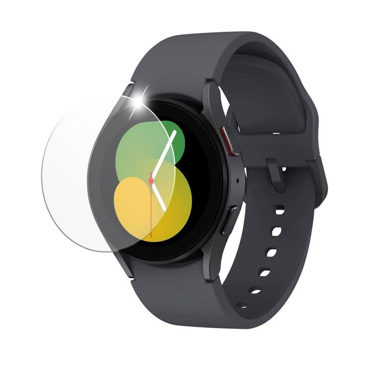 Ochranné tvrzené sklo FIXED pro smartwatch Samsung Galaxy Watch5 40mm, Galaxy Watch4 40mm, 2 ks v balení, čiré - náhled 3