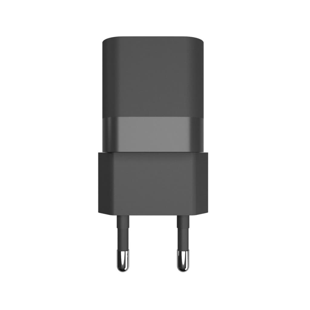 Síťová nabíječka FIXED Mini s USB-C a USB výstupem, podpora PD a QC 3.0, 20W, černý - náhled 3