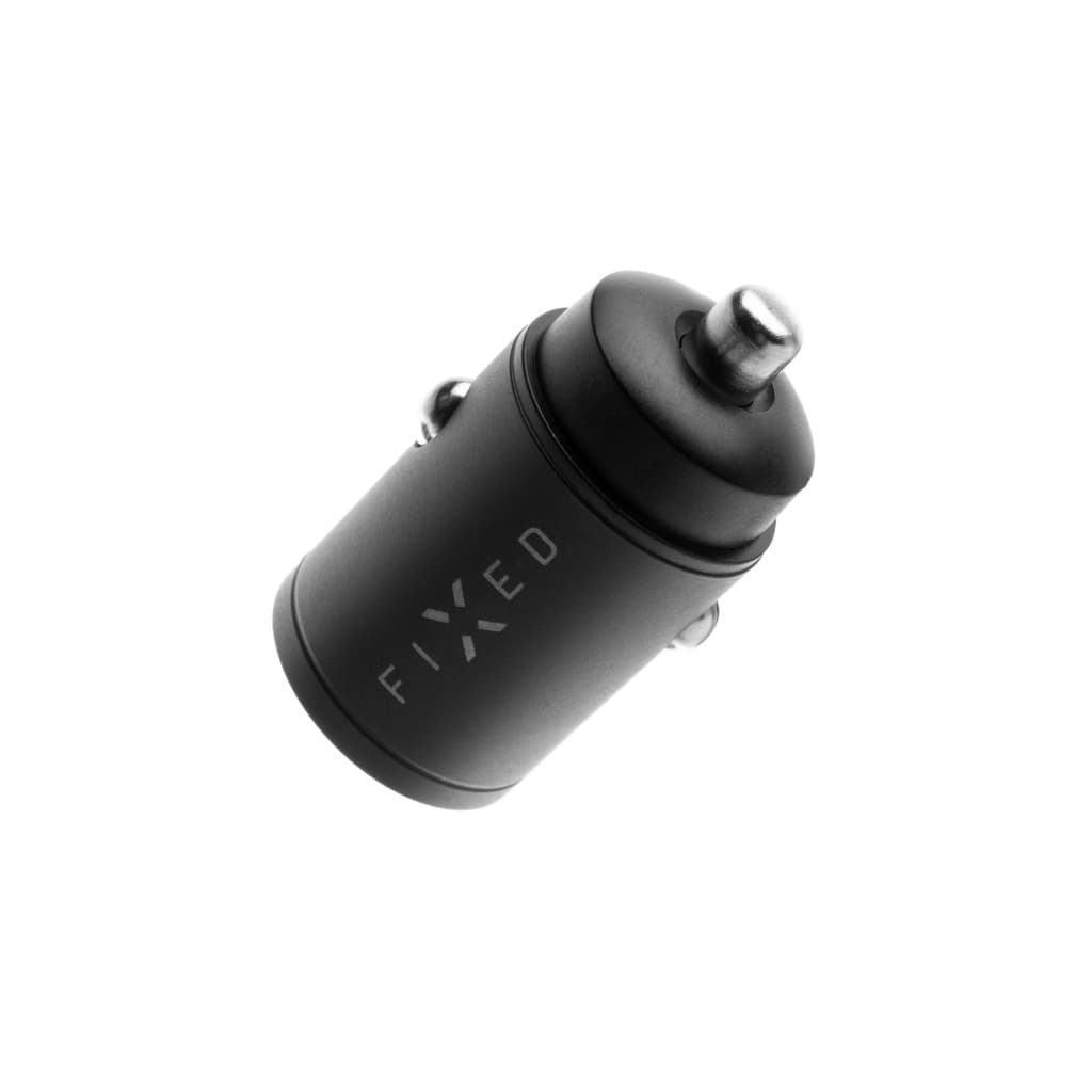 Autonabíječka FIXED s 2xUSB-C výstupem v miniaturním provedení, podpora PD, 30W, černá - náhled 3