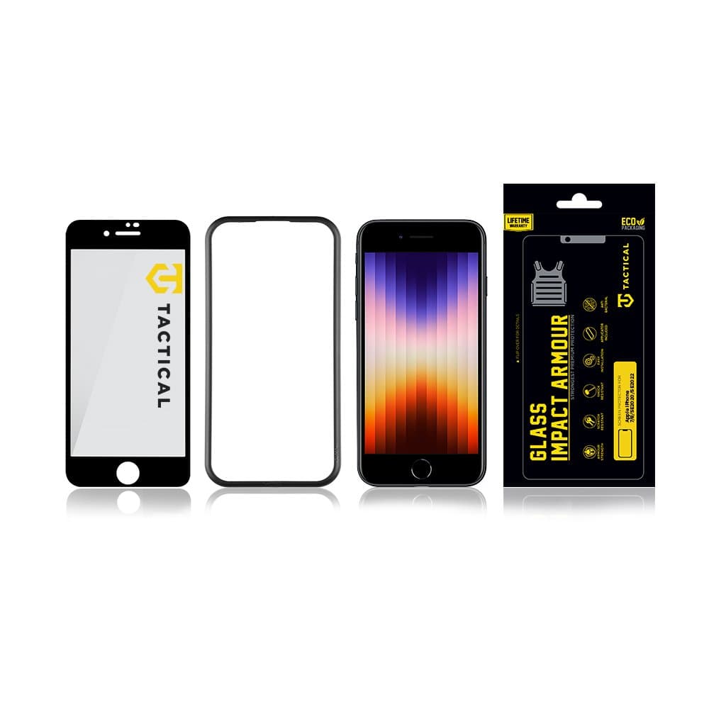 Tactical Glass Impact Armour sklo pro Apple iPhone SE 2020-SE 2022-7-8 - náhled 3