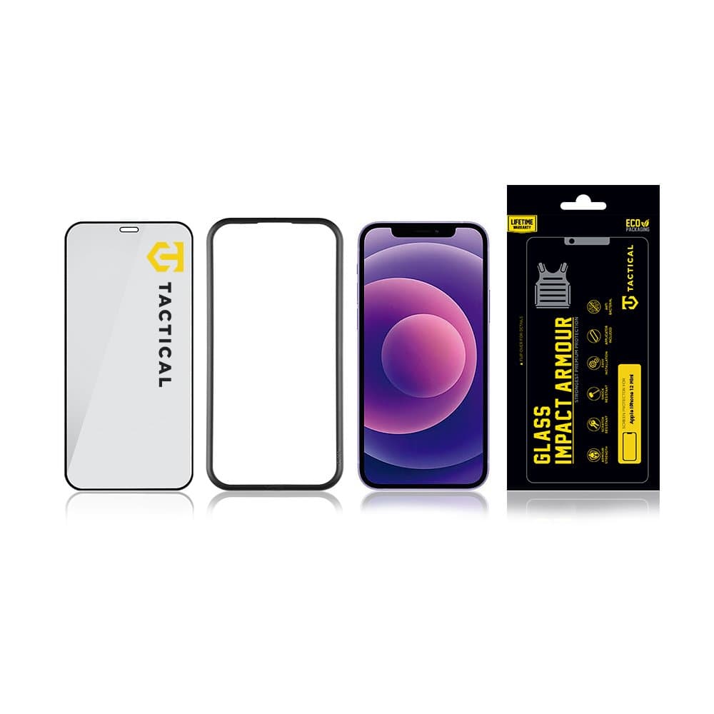 Tactical Glass Impact Armour sklo pro Apple iPhone 12 Mini - náhled 3