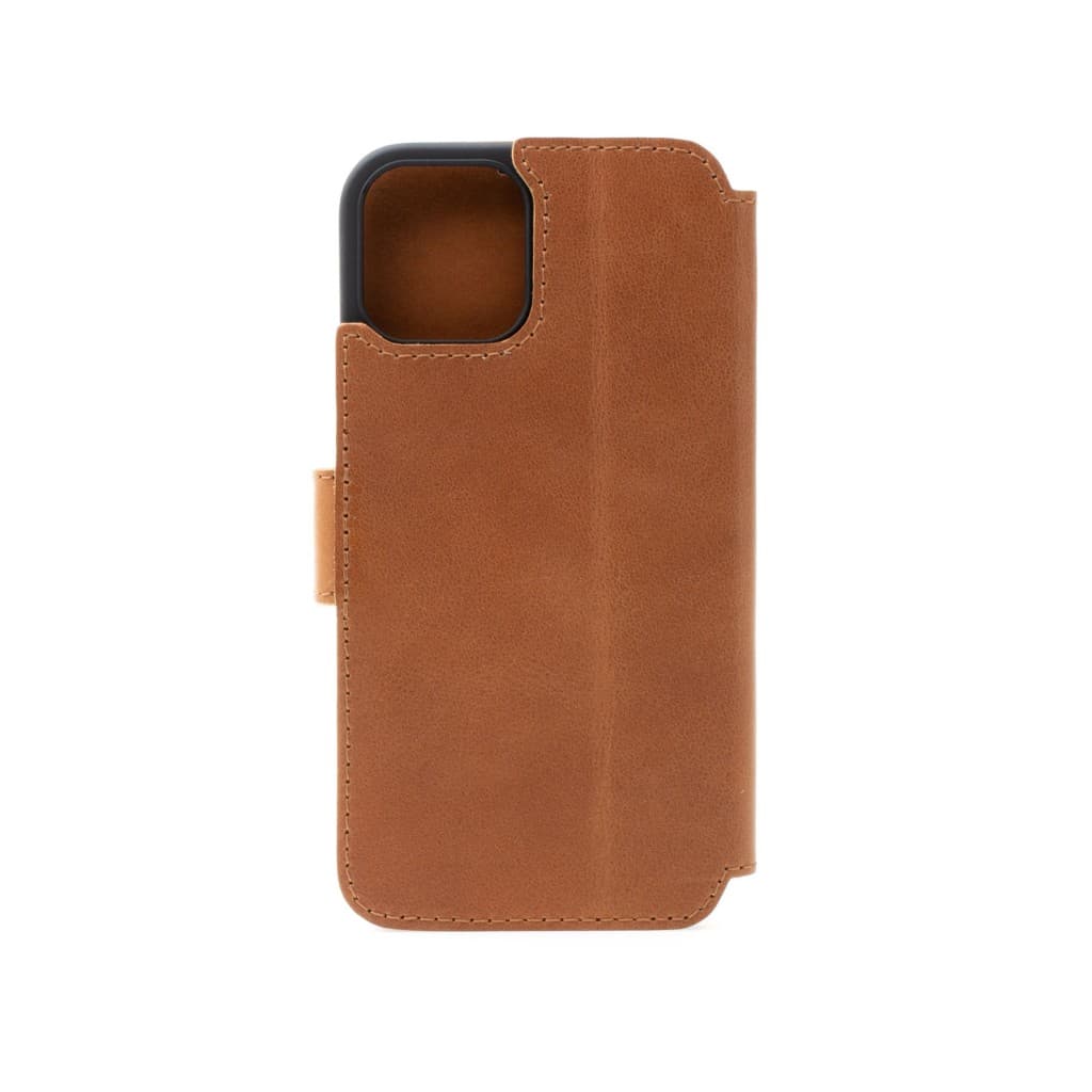 Kožené pouzdro typu kniha FIXED ProFit pro Apple iPhone 13 Pro, hnědé - náhled 3
