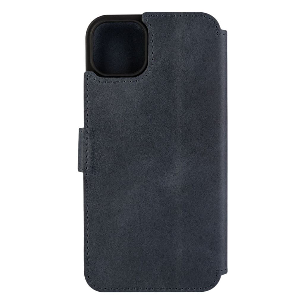 Kožené pouzdro typu kniha FIXED ProFit pro Apple iPhone 14 Plus, modré - náhled 3