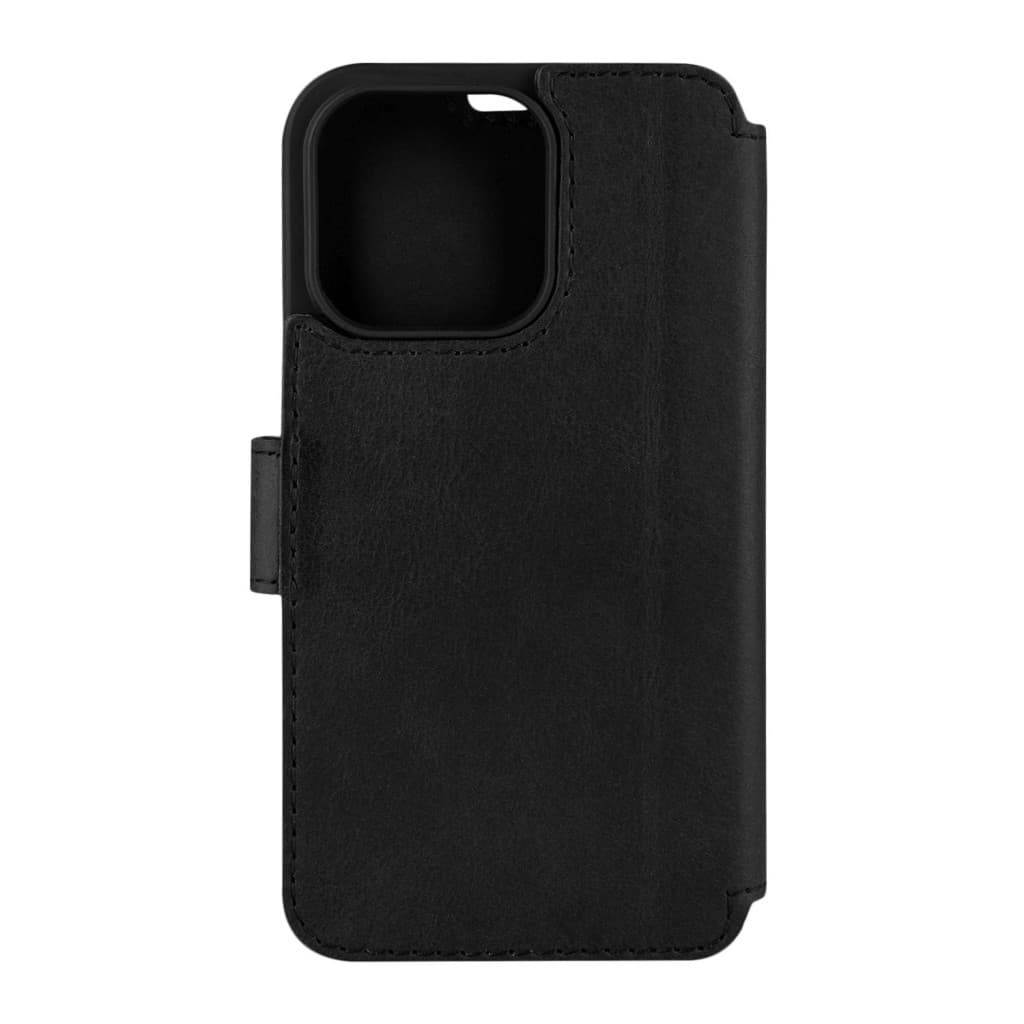 Kožené pouzdro typu kniha FIXED ProFit pro Apple iPhone 14 Pro, černé - náhled 3