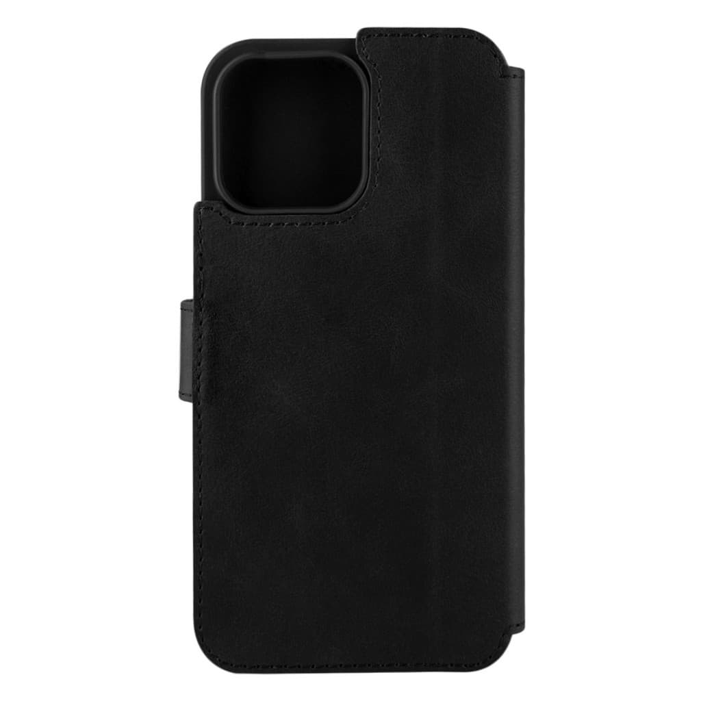 Kožené pouzdro typu kniha FIXED ProFit pro Apple iPhone 14 Pro Max, černé - náhled 3