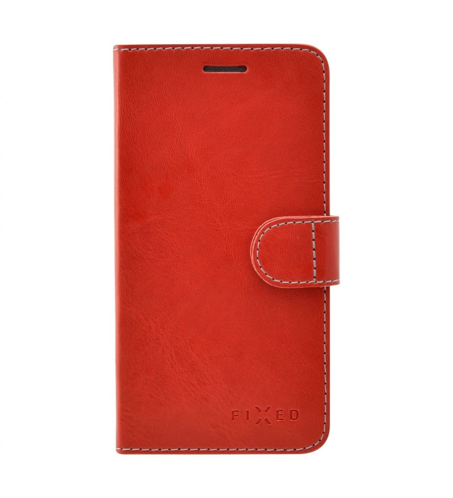 Pouzdro typu kniha FIXED Fit pro Apple iPhone 12 Pro Max, červené - náhled 3