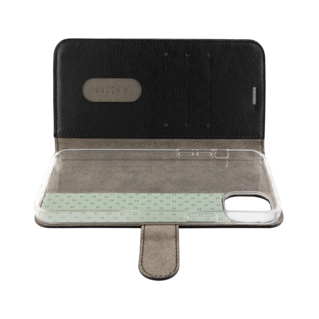 Pouzdro typu kniha FIXED Opus pro Apple iPhone 14 Plus, černé - náhled 3